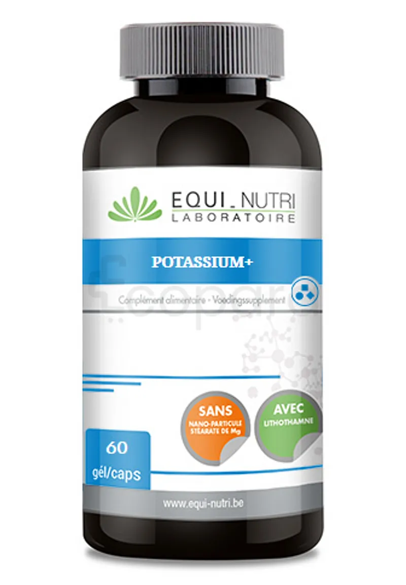 EQUI-NUTRI POTASSIUM+ BOITE DE 60 GELULES