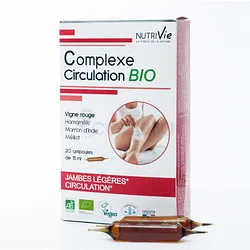 NUTRIVIE COMPLEXE CIRCULATION BIO BOITE DE 20 AMPOULES
