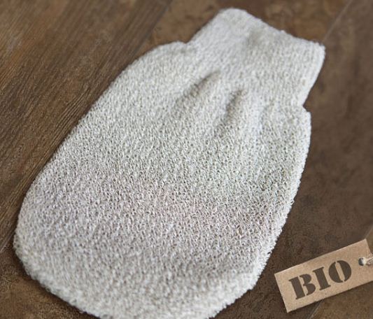 RITUELS D'ORIENT GANT DE SAVONNAGE LIN BIO