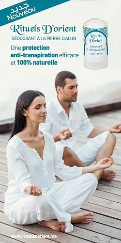 RITUELS D'ORIENT DEODORANT A LA PIERRE D'ALUN