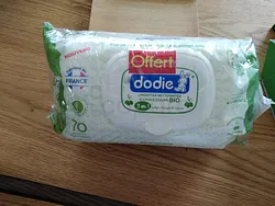 DODIE PACK LINGETTES A L'HUILE D'OLIVE B70 + 1 OFFERT