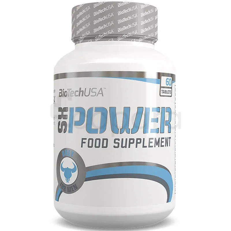 BIOTECHUSA SX POWER FOOD SUPPLEMENT ONLY FOR MEN 108G BOITE DE 60 COMPRIMES