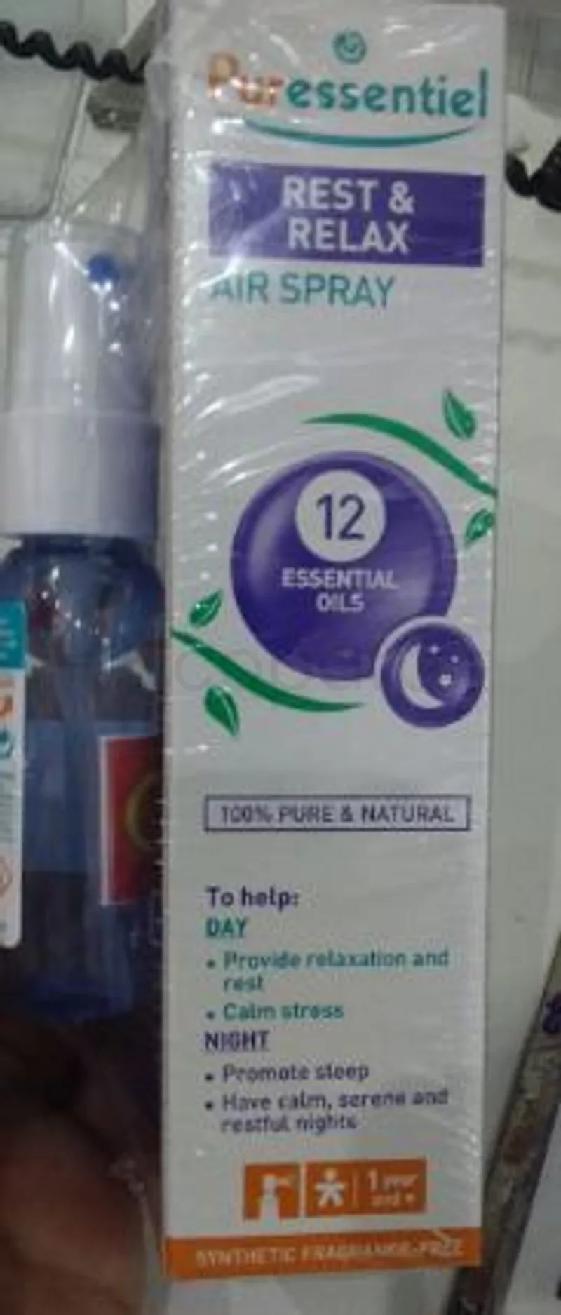 PURESSENTIEL DETENTE SOMMEIL SPRAY AERIEN 75ML + LOTION SPRAY