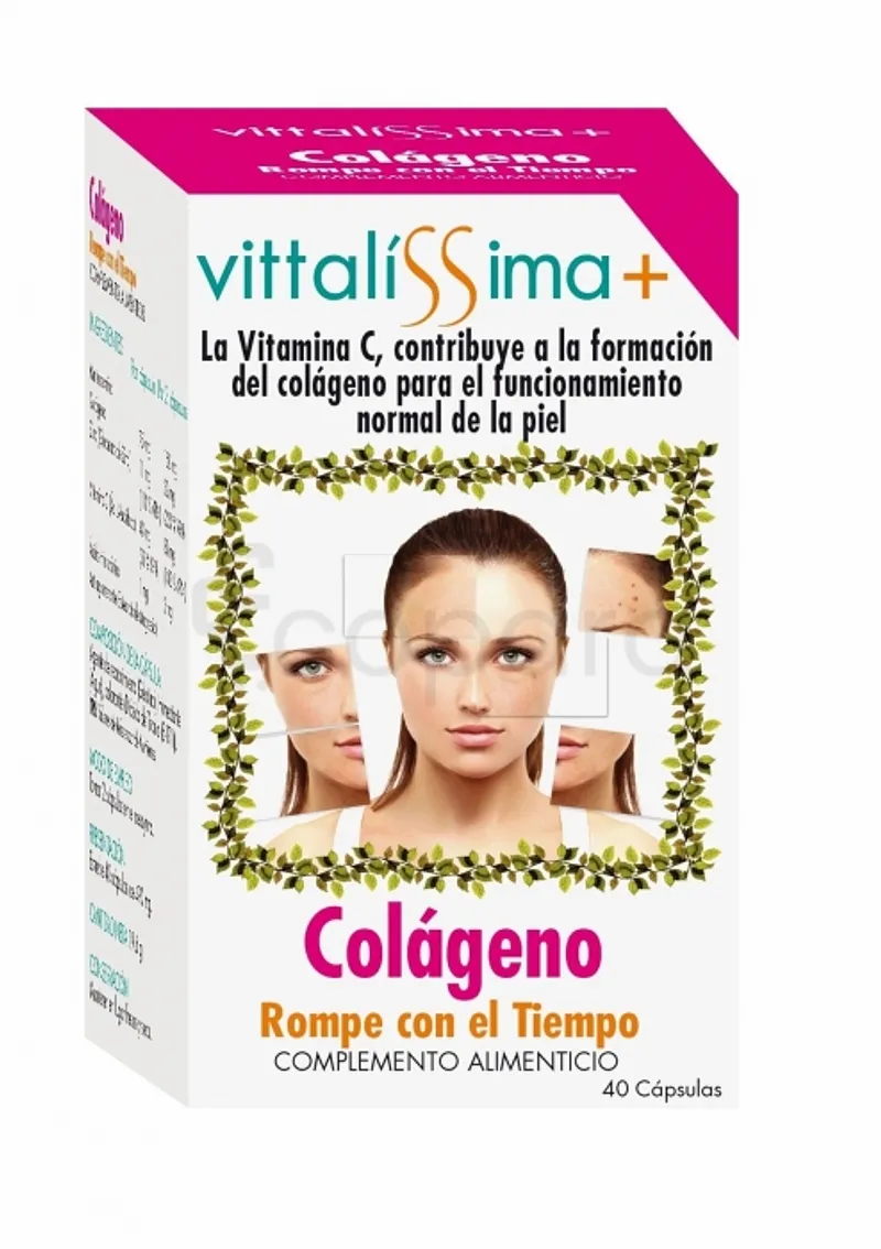 VTTALISSIMA+ COLAGENO BOITE DE 40 CAPSULES
