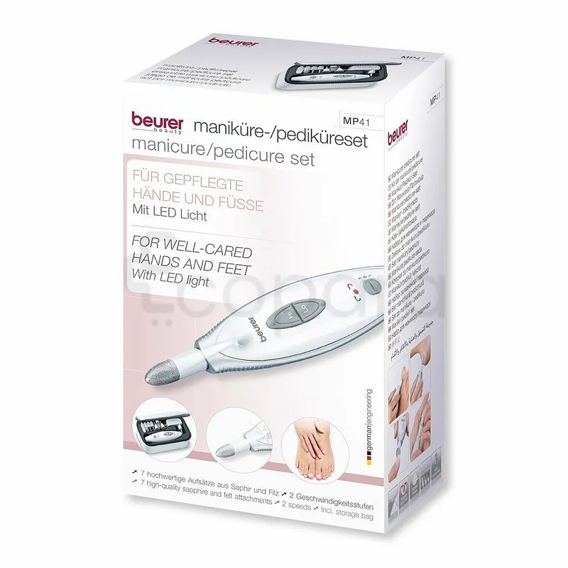 BEURER KIT MANICURE PEDICURE REFERENCE MP41