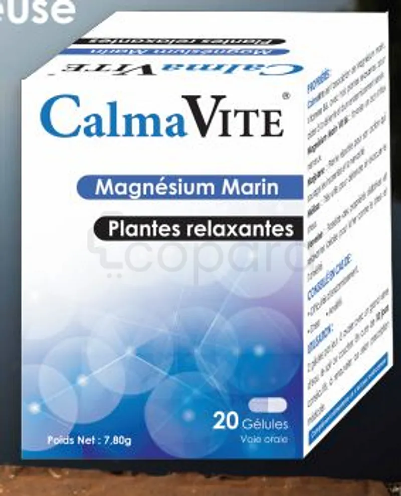 CALMAVITE BOITE DE 20 GELULES
