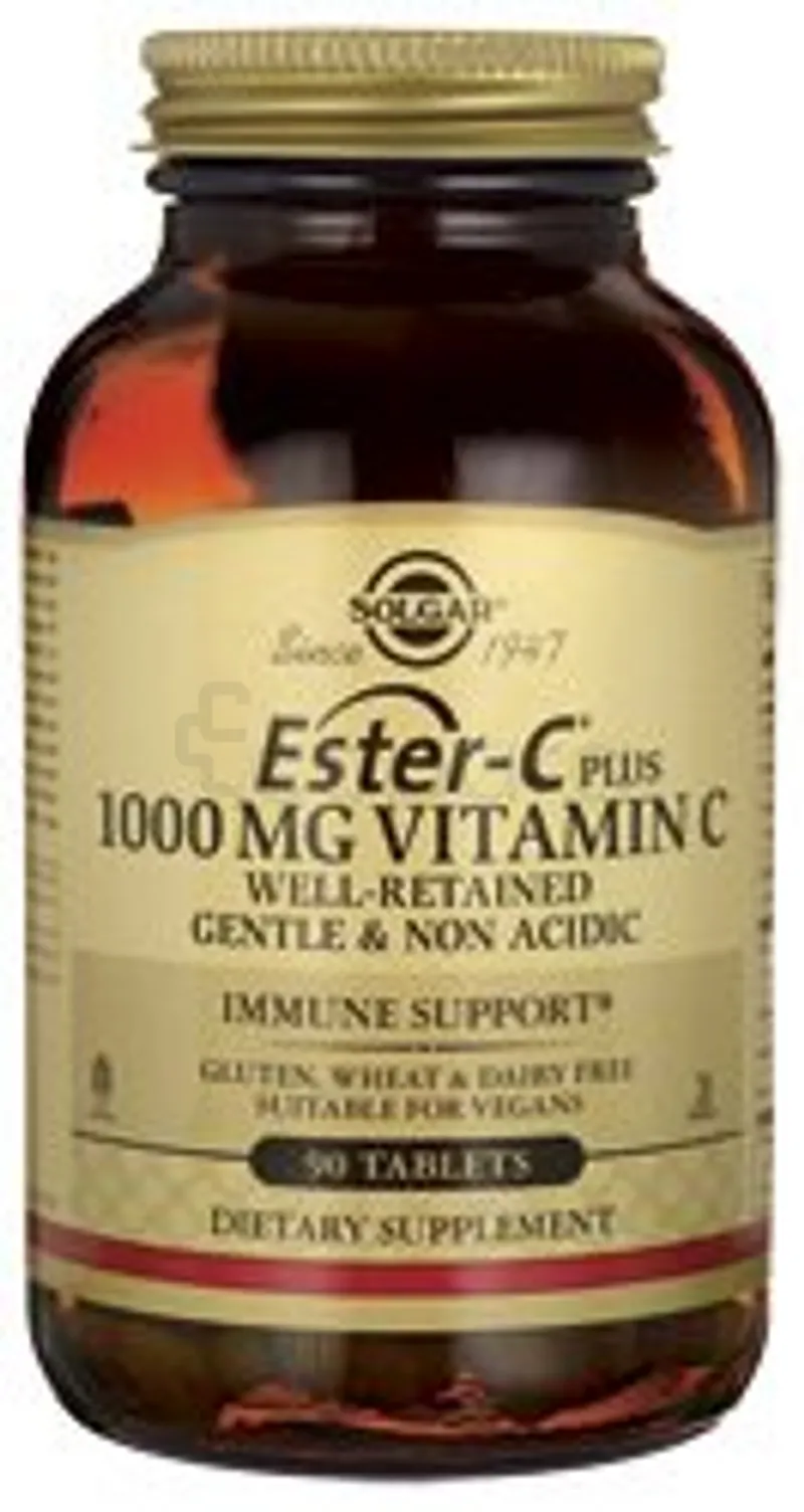 SOLGAR ESTER-C 1000MG VITAMIN C BOITE DE 90 COMPRIMES