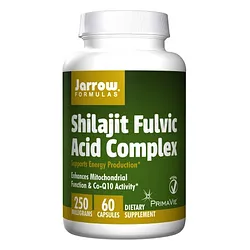JARROW FORMULAS SHILAJIT FULVIC ACID COMPLEX 250MG BOITE DE 60 CAPSULES