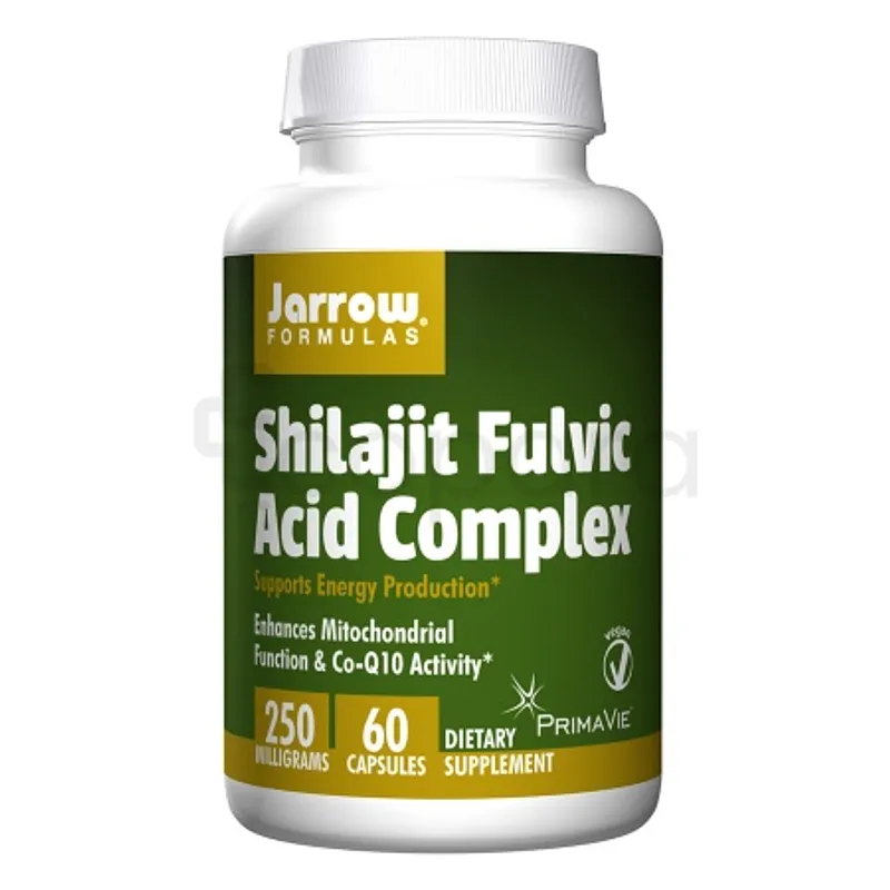 JARROW FORMULAS SHILAJIT FULVIC ACID COMPLEX 250MG BOITE DE 60 CAPSULES