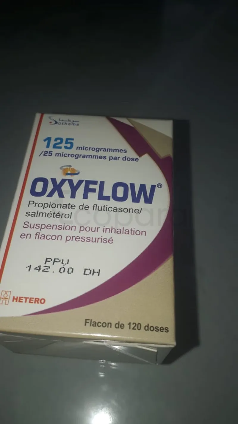OXYFLOW AE 125µG AEROSOL
