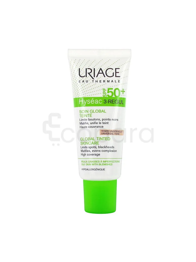 URIAGE HYSEAC 3-REGUL SOIN GLOBAL TEINTE SPF50 40ML