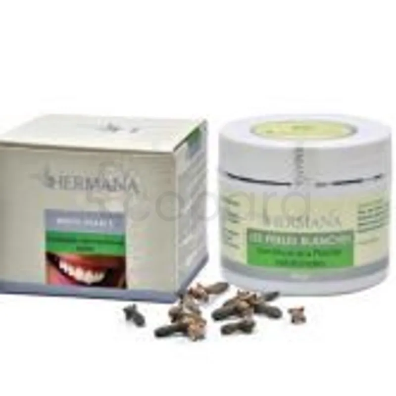 HERMANA LES PERLES BLANCHES POUDRE DENTIFRICE 60G
