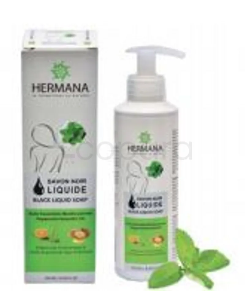 HERMANA SAVON NOIR LIQUIDE MENTHE POIVRES 250ML