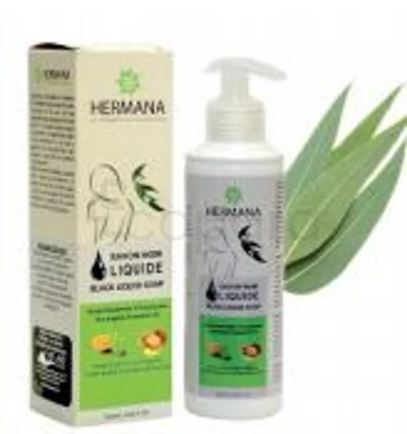HERMANA SAVON NOIR LIQUIDE D'EUCALYPTUS 250ML