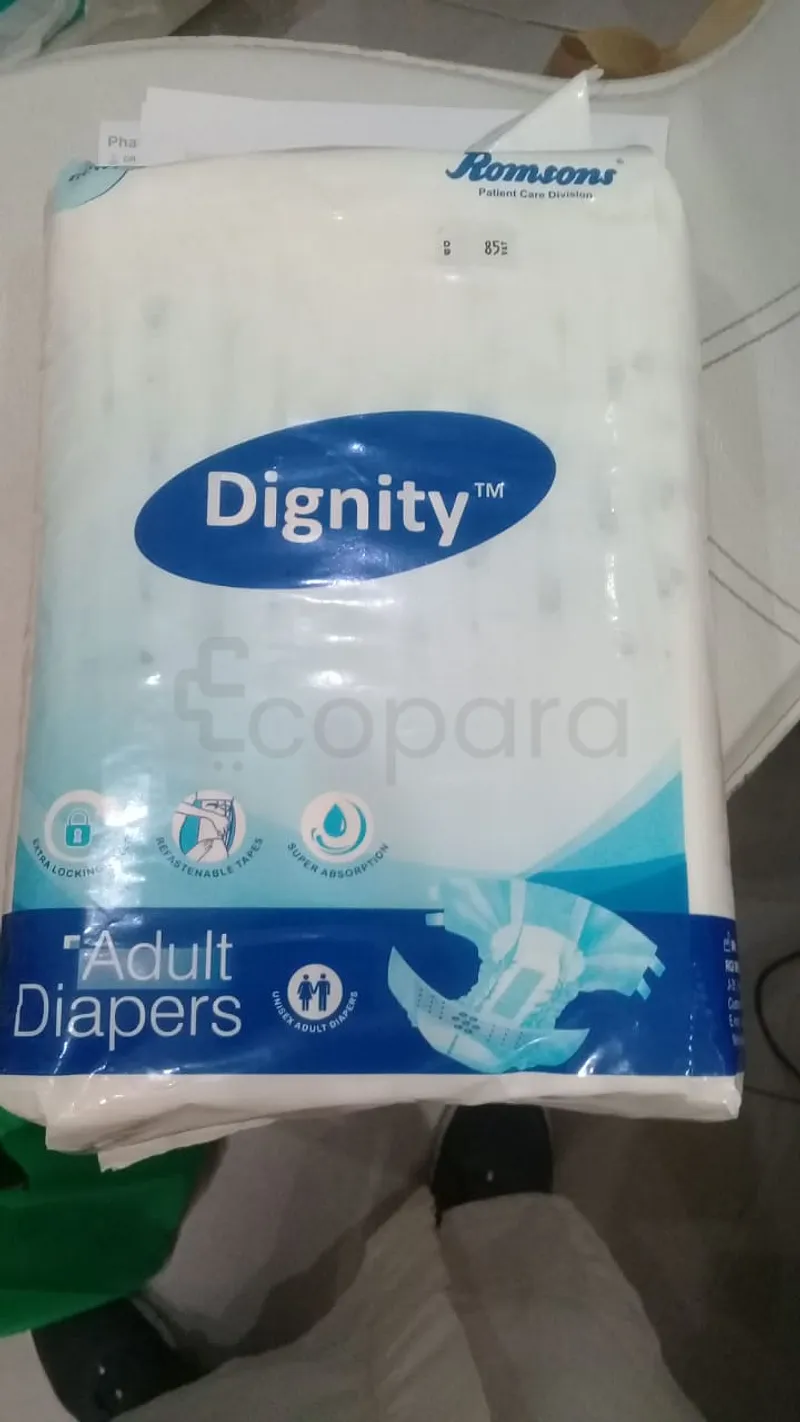 DIGNITY COUCHES ADULTE ADULT DIAPERS TAILLE L BOITE DE 10