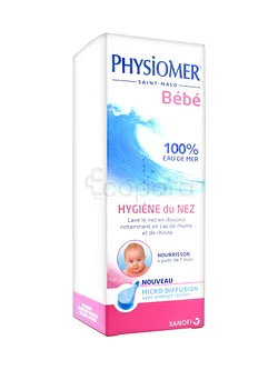 PHYSIOMER BEBE HYGIENE DU NEZ 115ML
