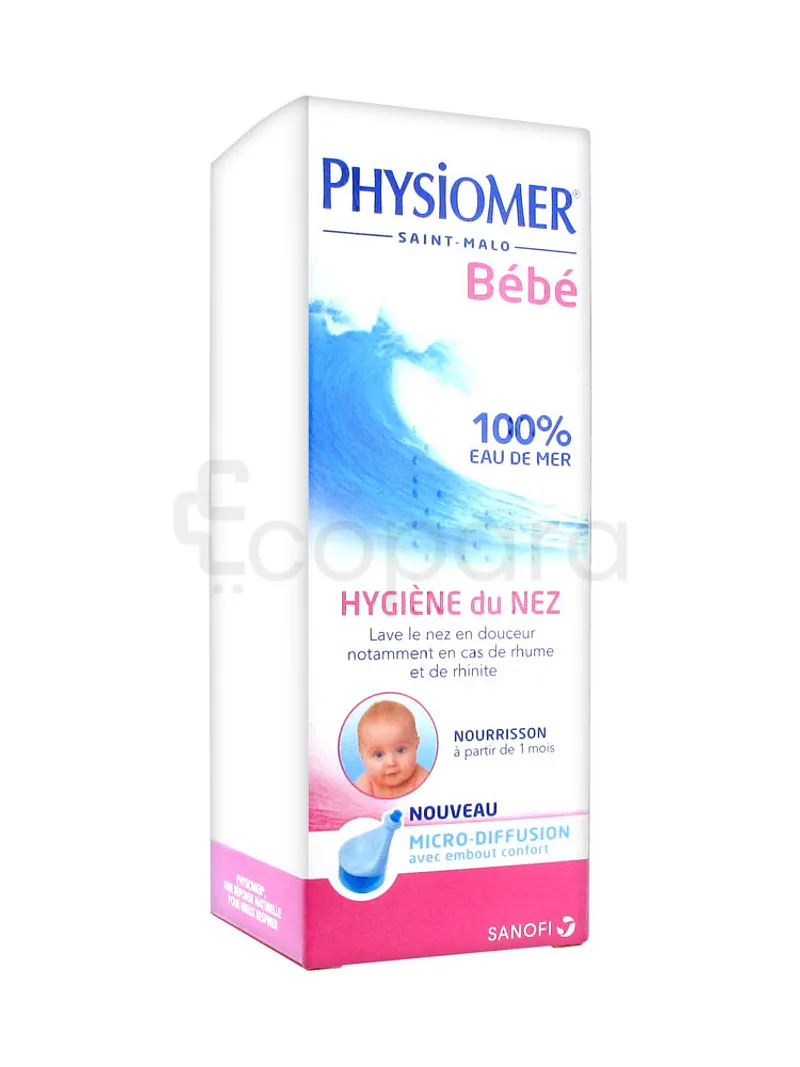 PHYSIOMER BEBE HYGIENE DU NEZ 115ML