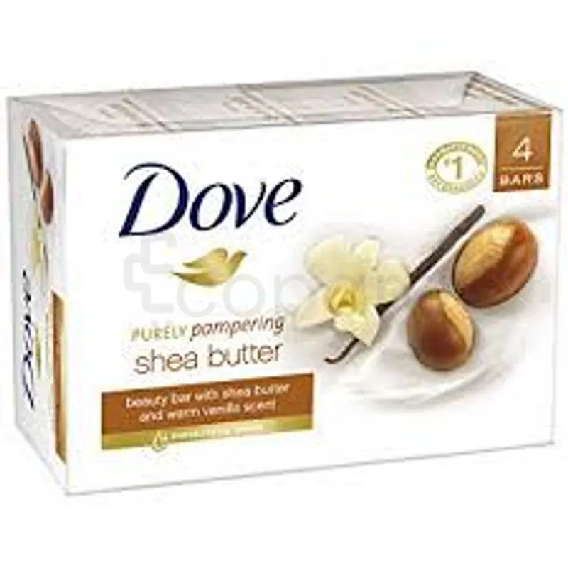 DOVE SAVON PURELY PAMPERING SHEA BUTTER 100G
