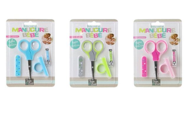 TOM ET ZOE KIT DE MANUCURE BEBE