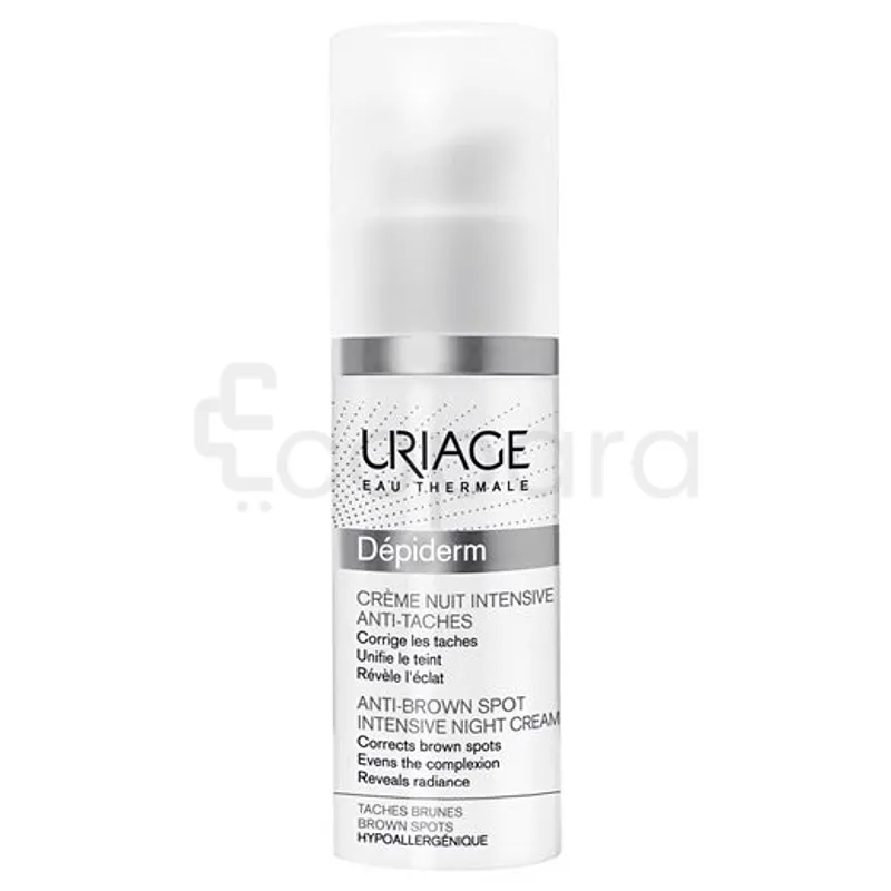 URIAGE DEPIDERM CREME NUIT INTENSIVE ANTI-TACHE 30ML