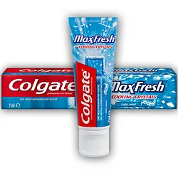 COLGATE DENTIFICE MAXFRESH CRISTAUX FRAICHEUR COOL MINT 75ML