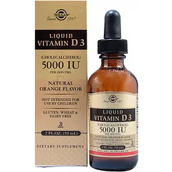 SOLGAR LIQUID VITAMIN D3 5000IU 59ML