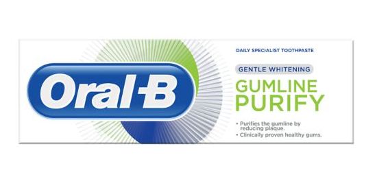 ORAL-B DENTIFRICE GUMLINE PURIFY GENTLE WHITENING 75ML
