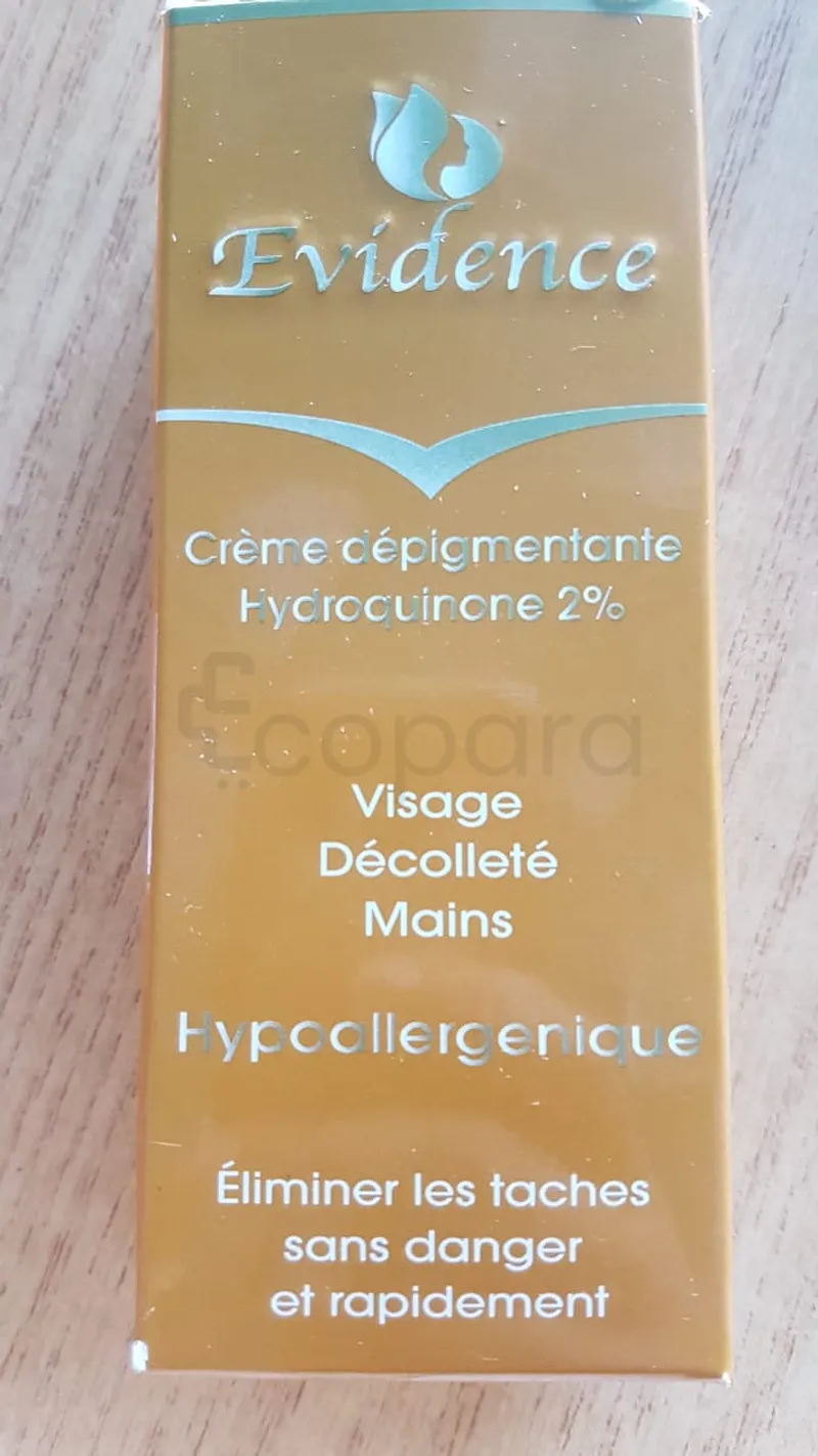 EVIDENCE CREME DEPIGMENTANTE 50ML