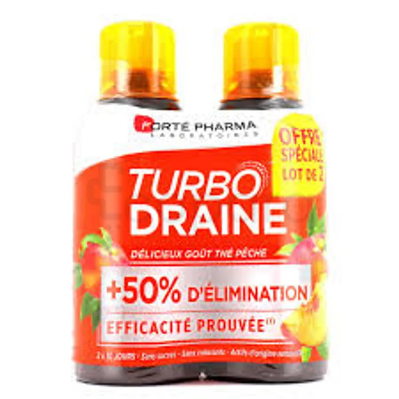FORTE PHARMA TURBO DRAINE PECHE +50% 500ML*2