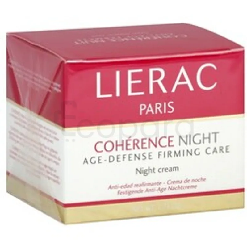 LIERAC COHERENCE NIGHT AGE-DEFENSE FIRMING CARE NIGHT CREAM 50ML
