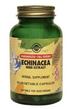 SOLGAR ECHINACEA HERB EXTRACT BOITE DE 60 CAPSULES