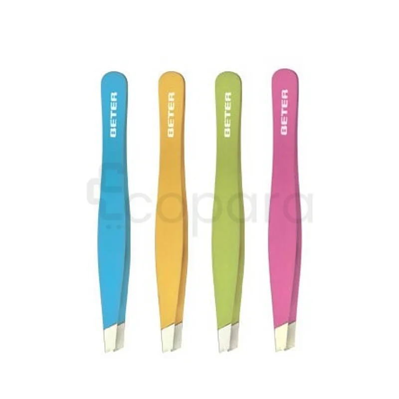BETER PINCE A EPILER SOFT TOUCH POINTE OBLIQUE 9.3CM REFERENCE 24079