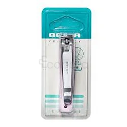 BETER COUPE ONGLES DE PEDICURE AVEC RECEPTACLE CHROME COUPE DROITE 9CM REFERENCE 24038