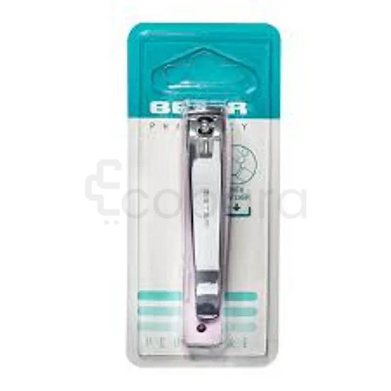 BETER COUPE ONGLES DE PEDICURE AVEC RECEPTACLE CHROME COUPE DROITE 9CM REFERENCE 24038
