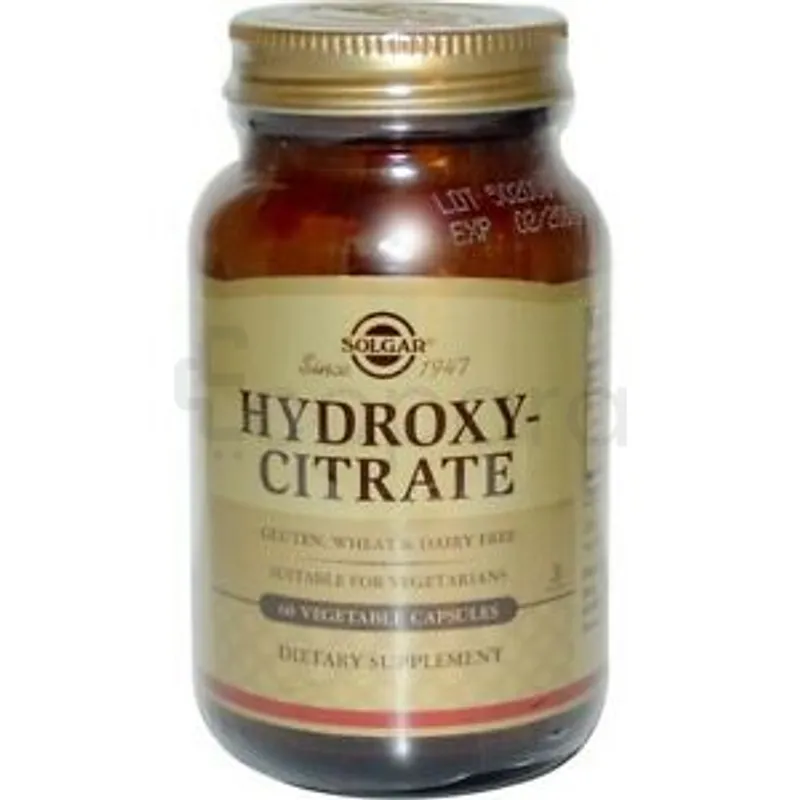 SOLGAR HYDROXY-CITRATE BOITE DE 60 CAPSULES