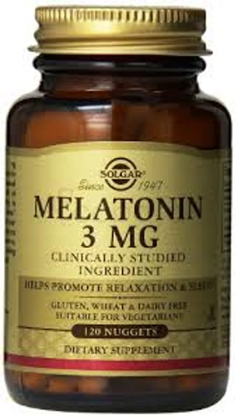 SOLGAR MELATONIN 3MG BOITE DE 120 NUGGETS