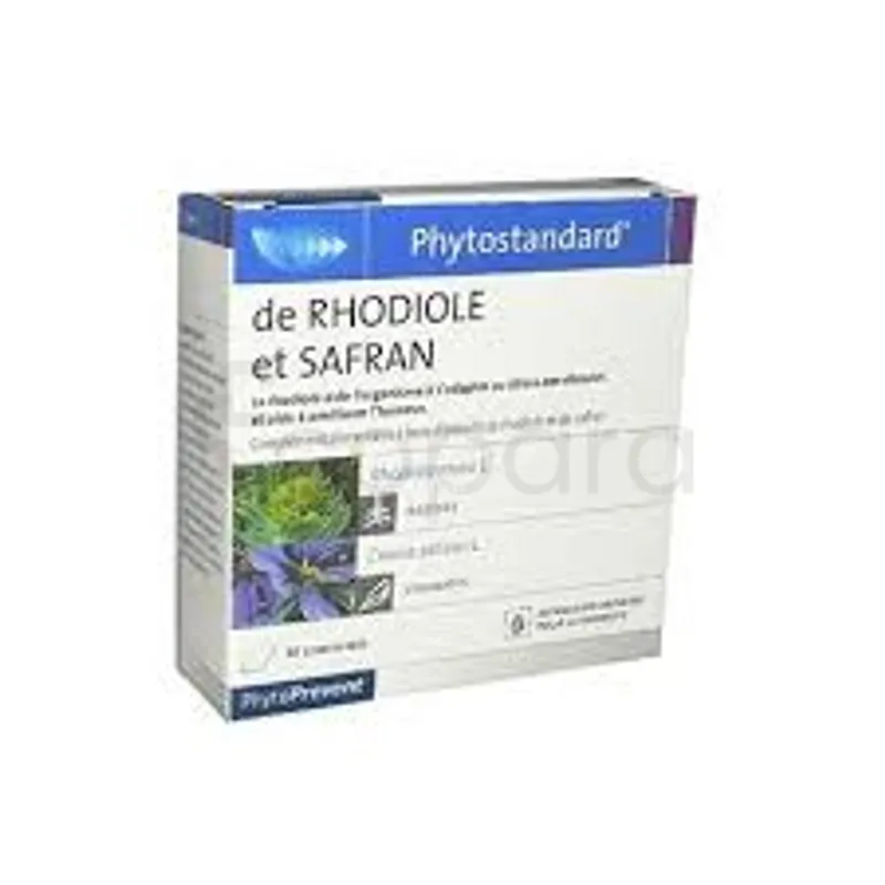PHYTOSTANDARD RHODIOLE ET SAFRAN BOITE DE 30 COMPRIMES