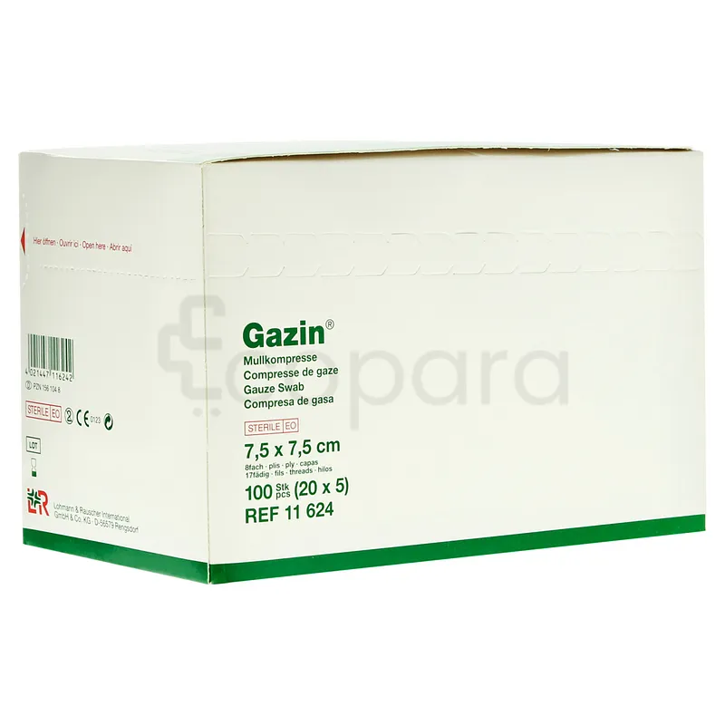 LOHMANN ET RAUSCHER LR GAZIN 7.5CM*7.5CM BOITE DE 100 REFERENCE 11624