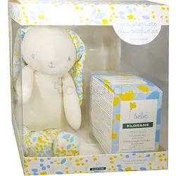 KLORANE COFFRET BEBE EAU PARFUMEE 50ML + PELUCHE LAPIN BLANC