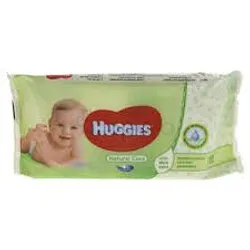 HUGGIES LINGETTES ALOE VERA BOITE DE 56