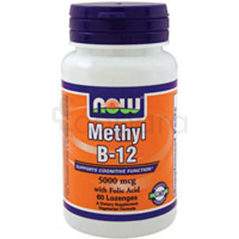 NOW METHYL B-12 5000MCG BOITE DE 60 COMPRIMES