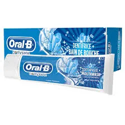 ORAL-B DENTIFRICE + BAIN DE BOUCHE 75ML