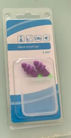 AQUA EARPLUGS BOUCHONS D'OREILLES