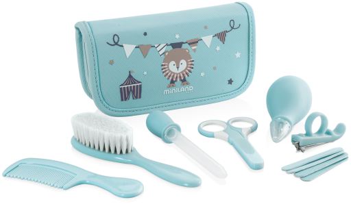 MINILAND KIT SOINS BEBE DE TOILETTE BLEU