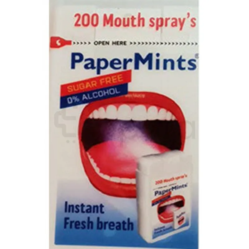 PAPERMINTS SPRAY INSTANT FRESH BREATH