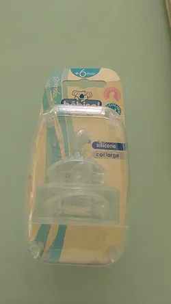BEBISOL TETINE SILICONE COL LARGE +6MOIS BOITE DE 2