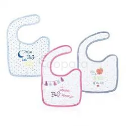 NUBY BAVOIR 100% COTON AJUSTABLE +0MOIS REFERENCE 20-ID4428-LM
