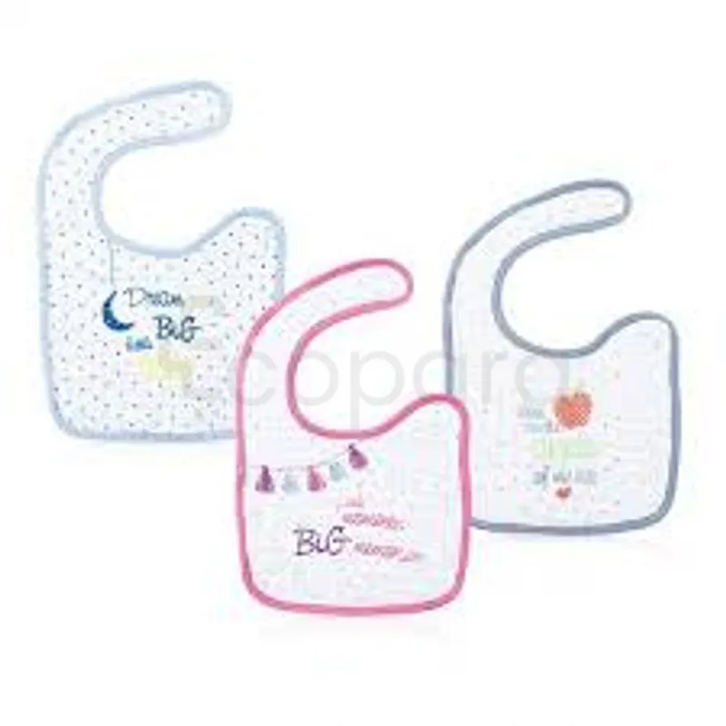 NUBY BAVOIR 100% COTON AJUSTABLE +0MOIS REFERENCE 20-ID4428-LM