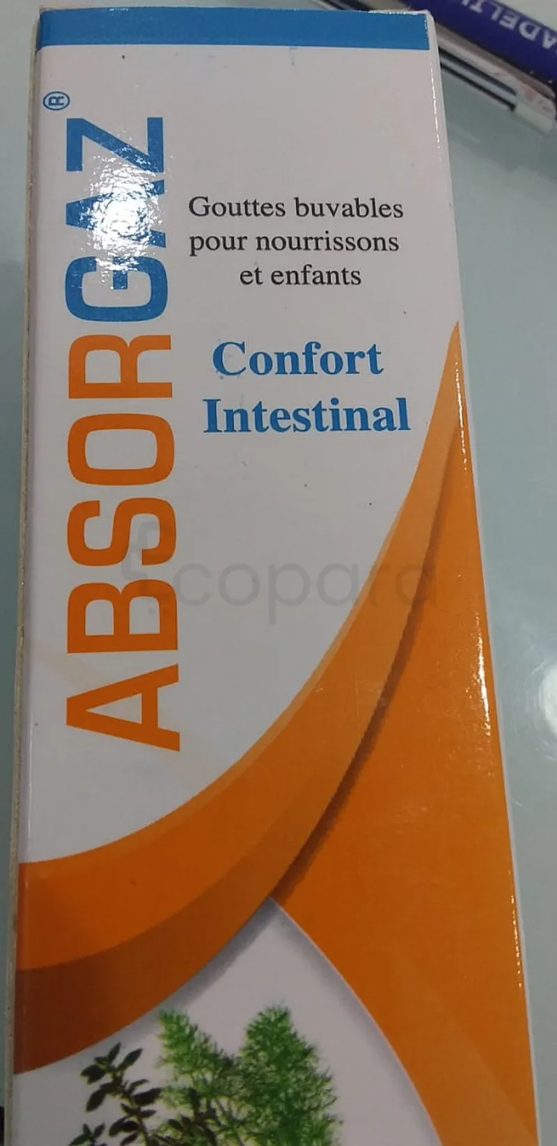 ABSORGAZ 50ML GOUTTES BUVABLES