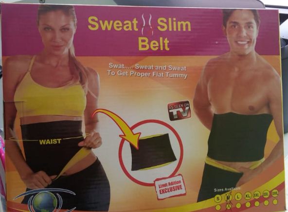SWEAT SLIM BELT GAINE WAIST TAILLE M LIMITED EDITION EXCLUSIVE